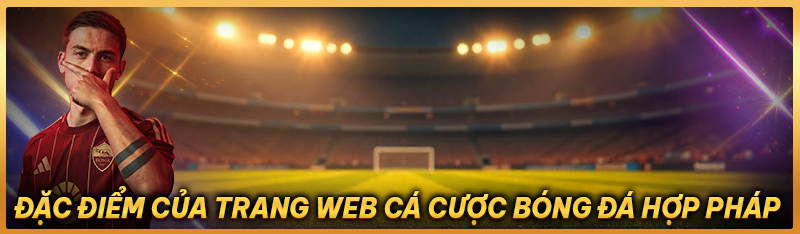 Đặc điểm của các trang web cá cược bóng đá hợp pháp phải như thế nào?